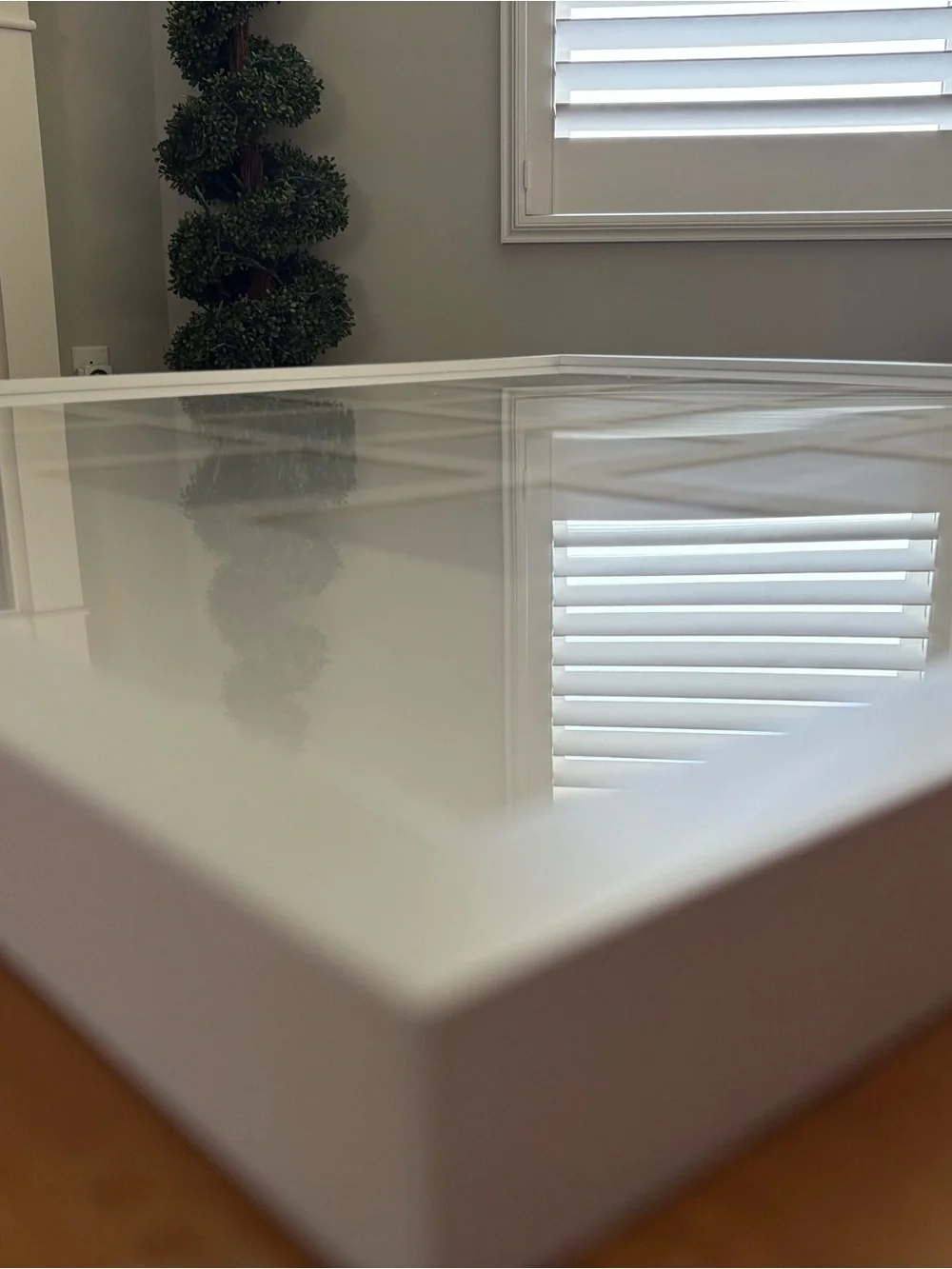 Pottery Barn white multi